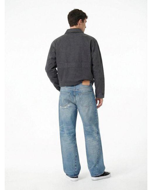 mfpen Blue Jacket Buttons "Courier" for men