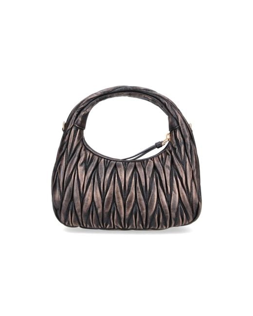 Miu Miu Black Shoulder Bag "Wander"