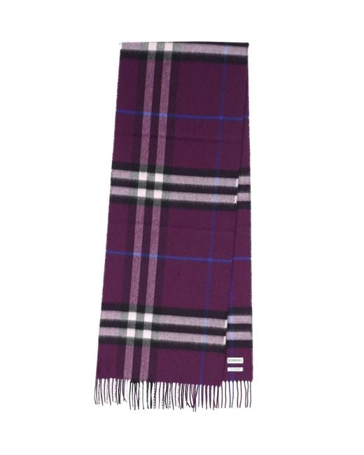 Sciarpa "Check" di Burberry in Purple