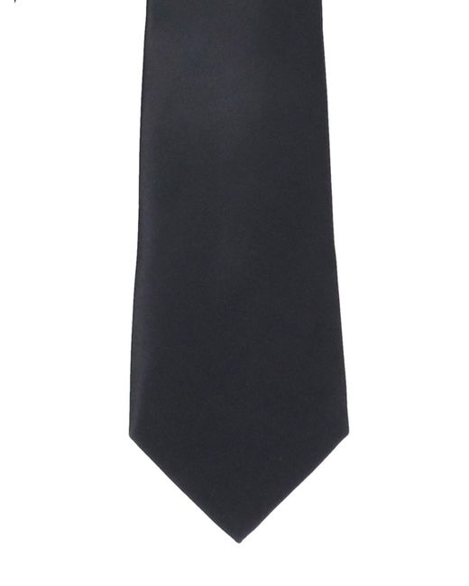 Cravatta In Seta di Saint Laurent in Black