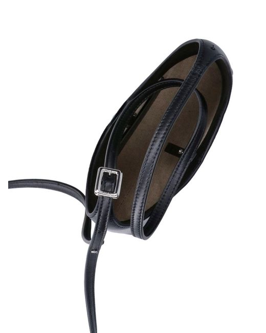 Courreges Black Tote Bag "Melt"