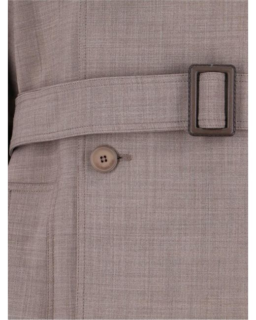 Frankie Shop Gray 'Bleecker' Coat