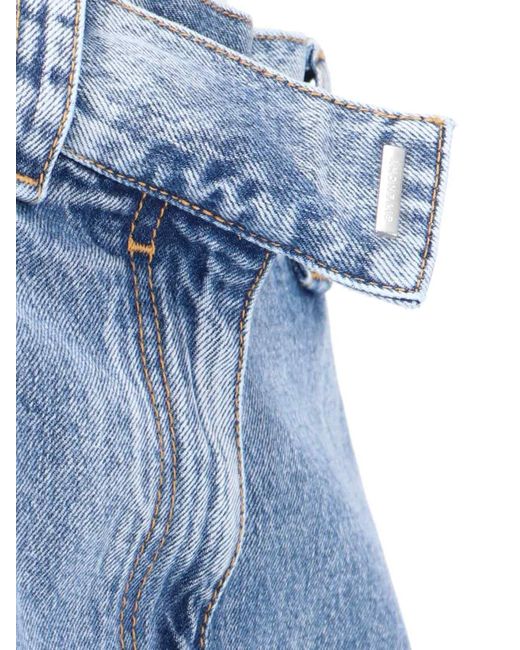 Jeans Cargo Bootcut di Givenchy in Blue