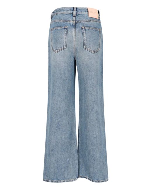 Loewe Blue Wide Jeans