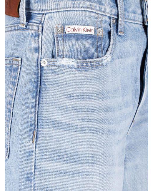 Calvin Klein Blue 100% Cotton Jeans