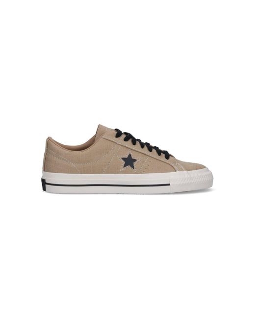 Converse Natural Sneakers Pelle