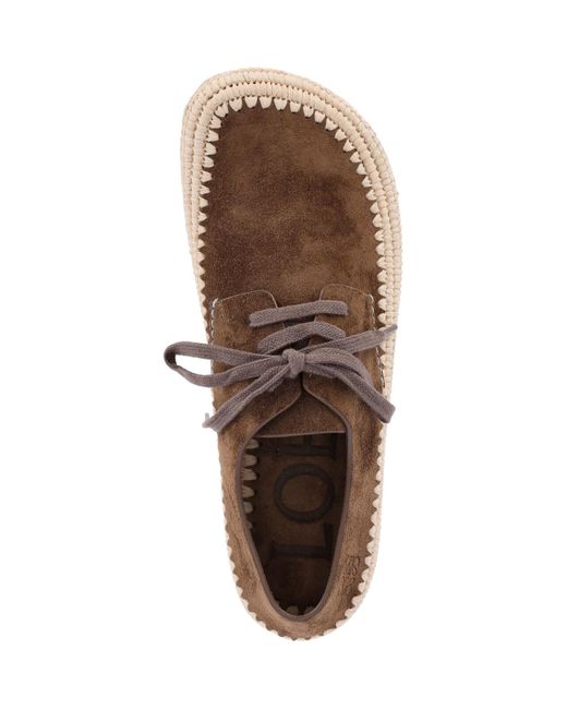 Scarpe Stringate "Rio" di Loewe in White da Uomo
