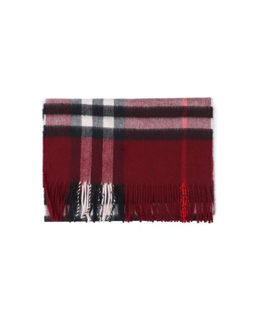 Sciarpa "Check" di Burberry in Red