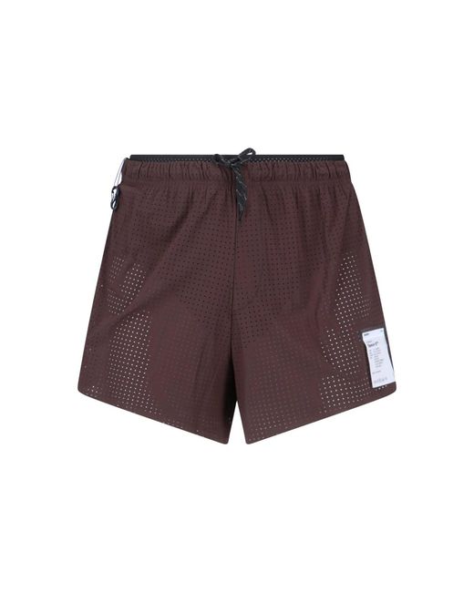 Satisfy Purple Sport Shorts "Space-O" for men