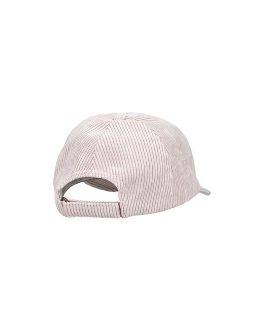 Cappello Baseball Logo di Moncler in White
