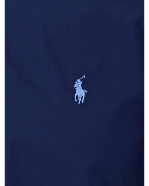 Camicia Basic Logo di Polo Ralph Lauren in Blue da Uomo