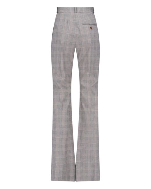 Pantaloni Bootcut "Ray" di Vivienne Westwood in Gray