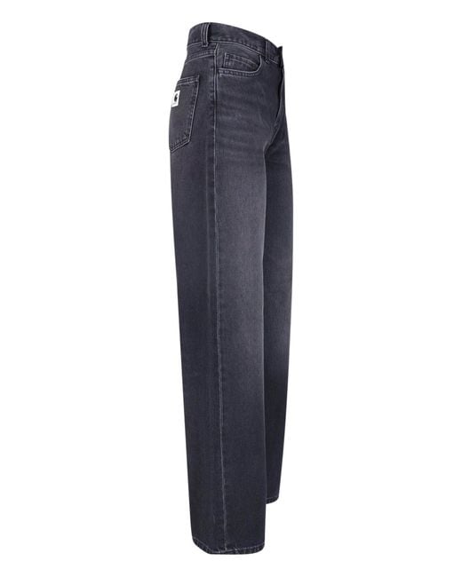 Carhartt Blue Wide Jeans "Jane Pant"