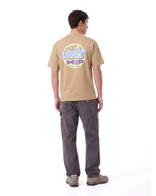 Carhartt Gray Sweatpants "Og Double Knee" for men