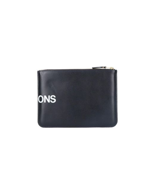 Pouch Logo di Comme des Garçons in Blue