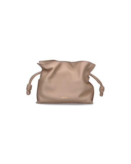 Loewe Natural "Flamenco Clutch" Mini Bag