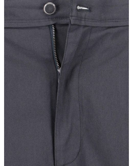 Low Classic Blue Tailored Trousers