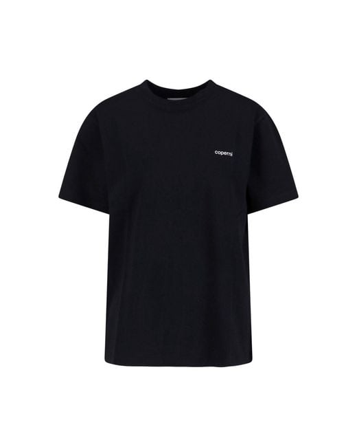 Coperni Black 100% Organic Cotton T-Shirt