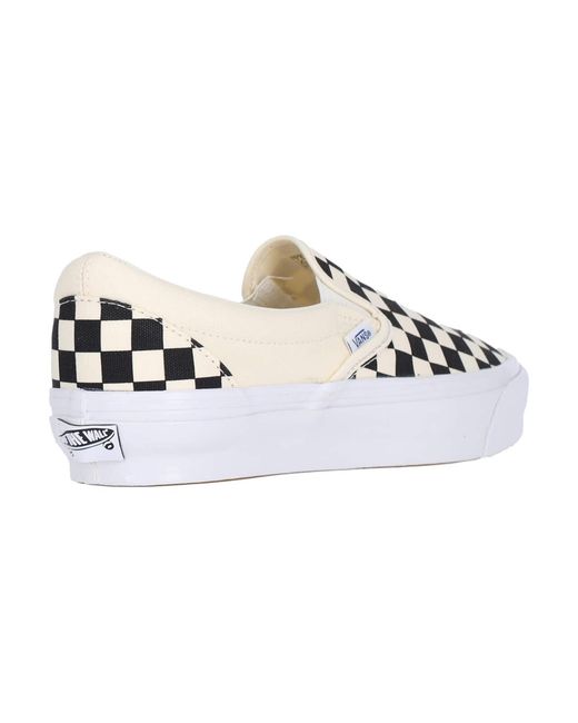 Vans White Sneakers Textile