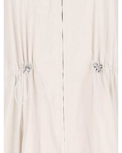 Trench "Berthely" di Isabel Marant in White