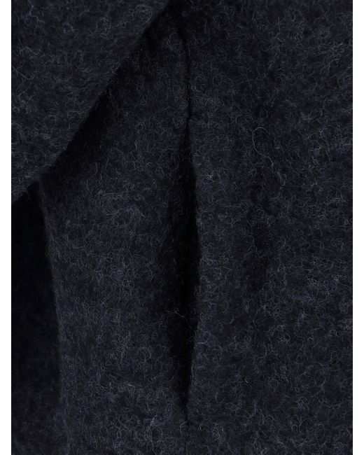 Jil Sander Blue Wool Zip Jacket for men
