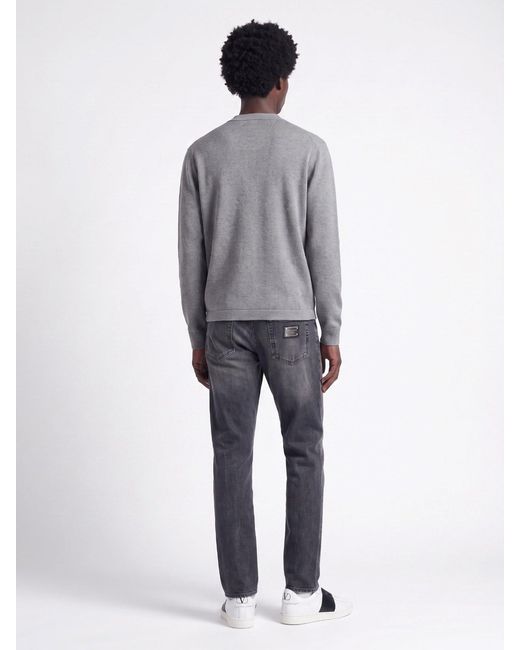 Dolce & Gabbana Blue Slim Jeans for men