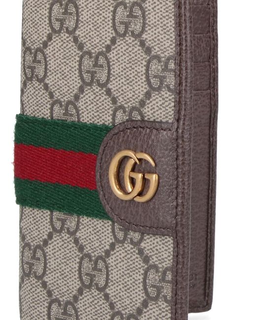 Gucci White Cardholder “Ophidia” for men
