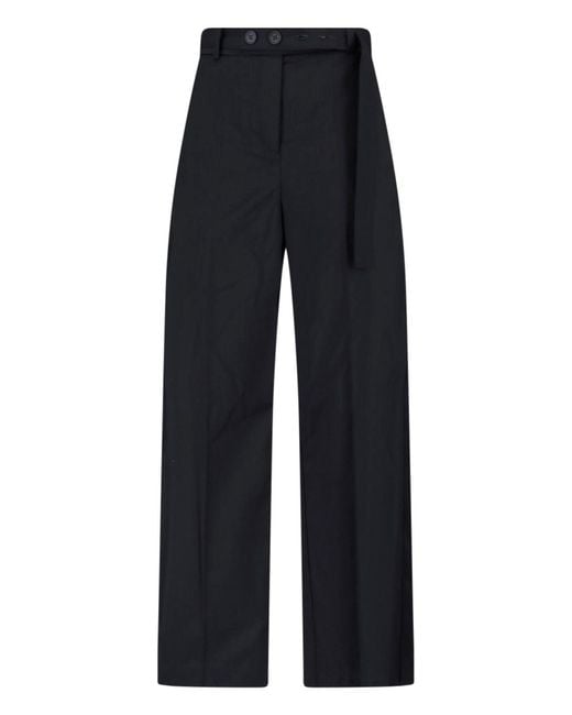 Eudon Choi Blue Tailored Pants
