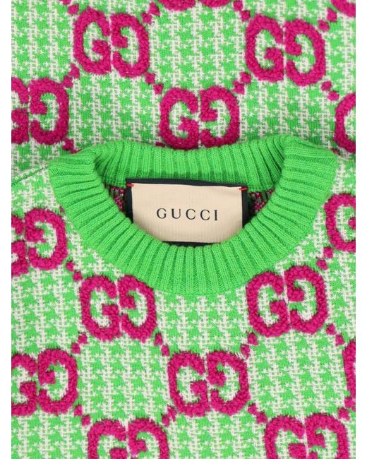 Gucci Green Mini Dress