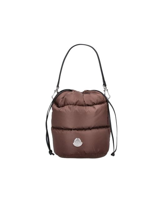 Moncler Brown Bucket Bag “Caradoc”