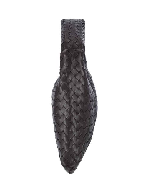 Borsa Piccola "Hop" di Bottega Veneta in Black