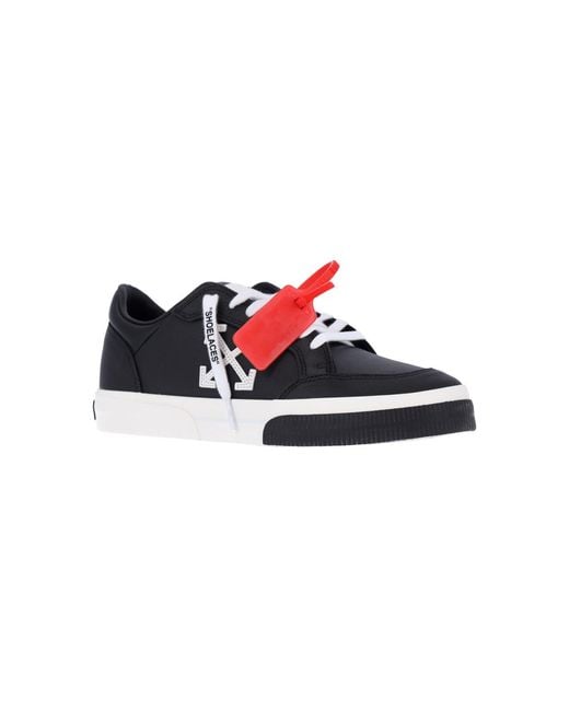 Sneakers "Vulcanized Low" di Off-White c/o Virgil Abloh in Black da Uomo