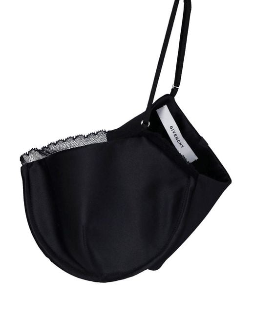 Givenchy Black Silk Blend Top