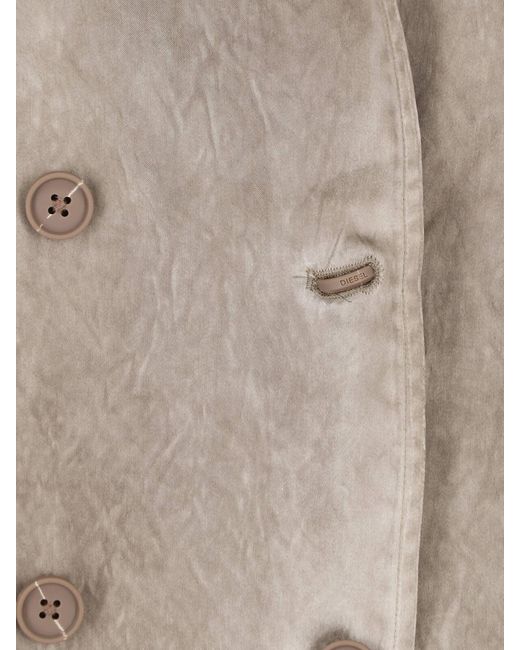 DIESEL Natural Satin Trench