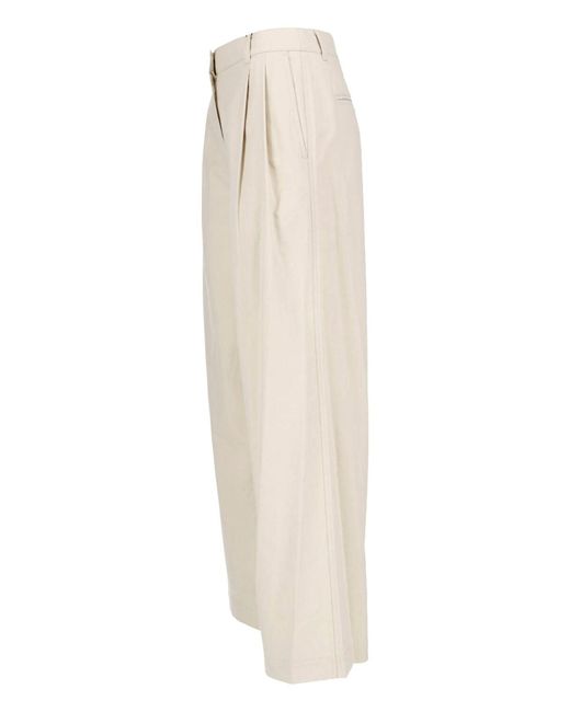 DUNST Natural Cotton Blend Pants