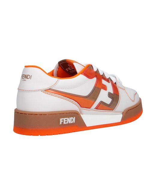 Fendi Pink Sneakers “Match” for men