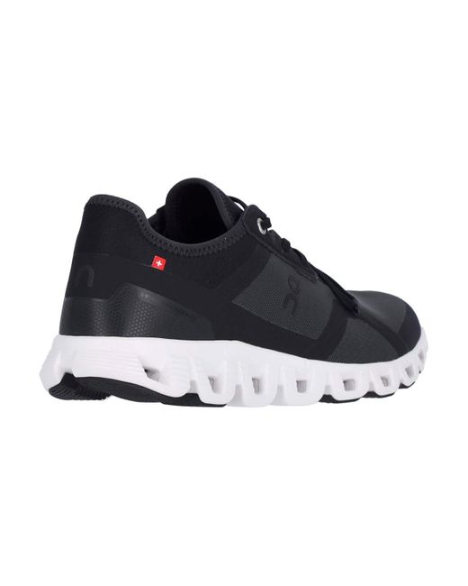 On Shoes Black 'cloud X 3 Ad' Sneakers for men