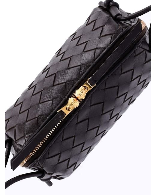 Bottega Veneta Black Clutch "Concert"