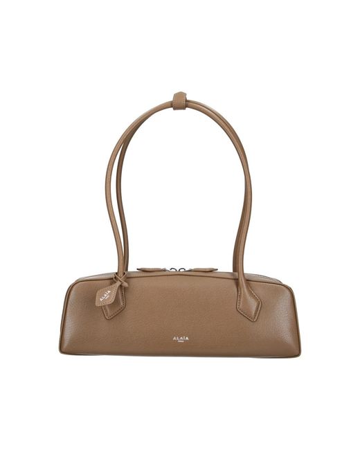 Alaïa Metallic Small Shoulder Bag “Le Teckel”
