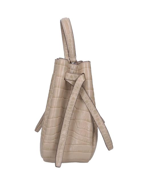 Tory Burch Natural Bucket Bag “Romy”