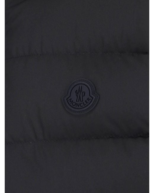 Moncler Black Vest "Valmasque" for men