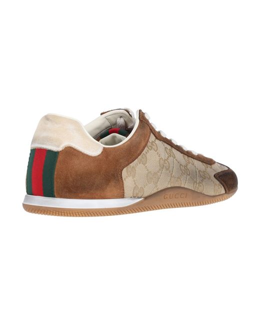 Gucci White 'Shift' Sneakers for men