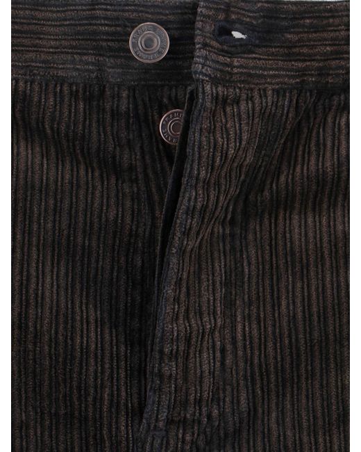FRAME Black Tailored Trousers With Mid-Rise Waist