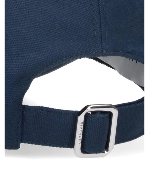 Givenchy Blue Hats Main Material: Cotton for men