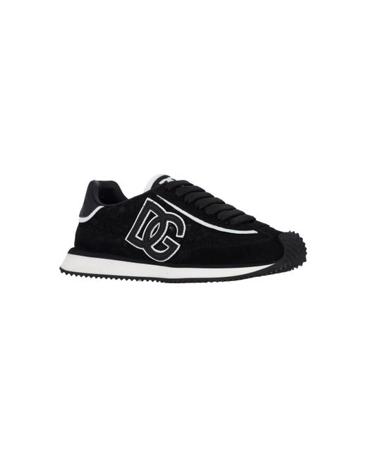 Sneakers "Cushion" di Dolce & Gabbana in Black