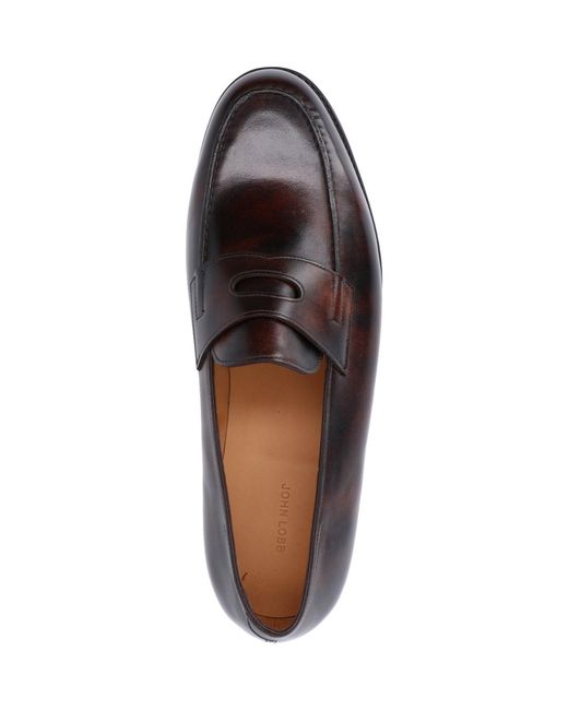 Mocassini "Lopez" di John Lobb in Brown da Uomo