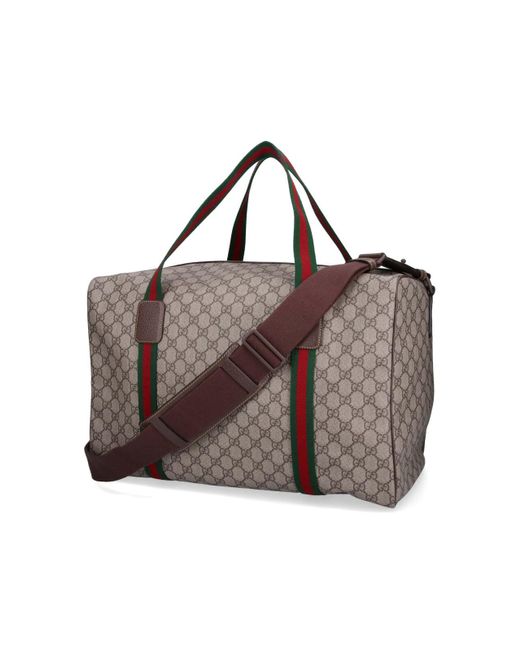 Borsone Da Viaggio di Gucci in Brown da Uomo