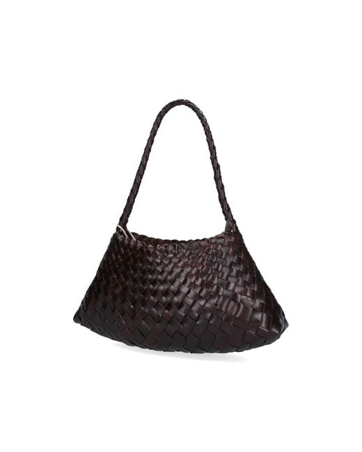 Borsa Tote Mini "Rosanna" di Dragon Diffusion in Black