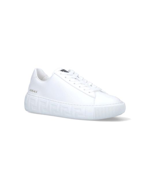 Versace White "greca" Sneakers