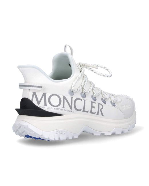 Moncler White "trailgrip Lite 2" Sneakers for men